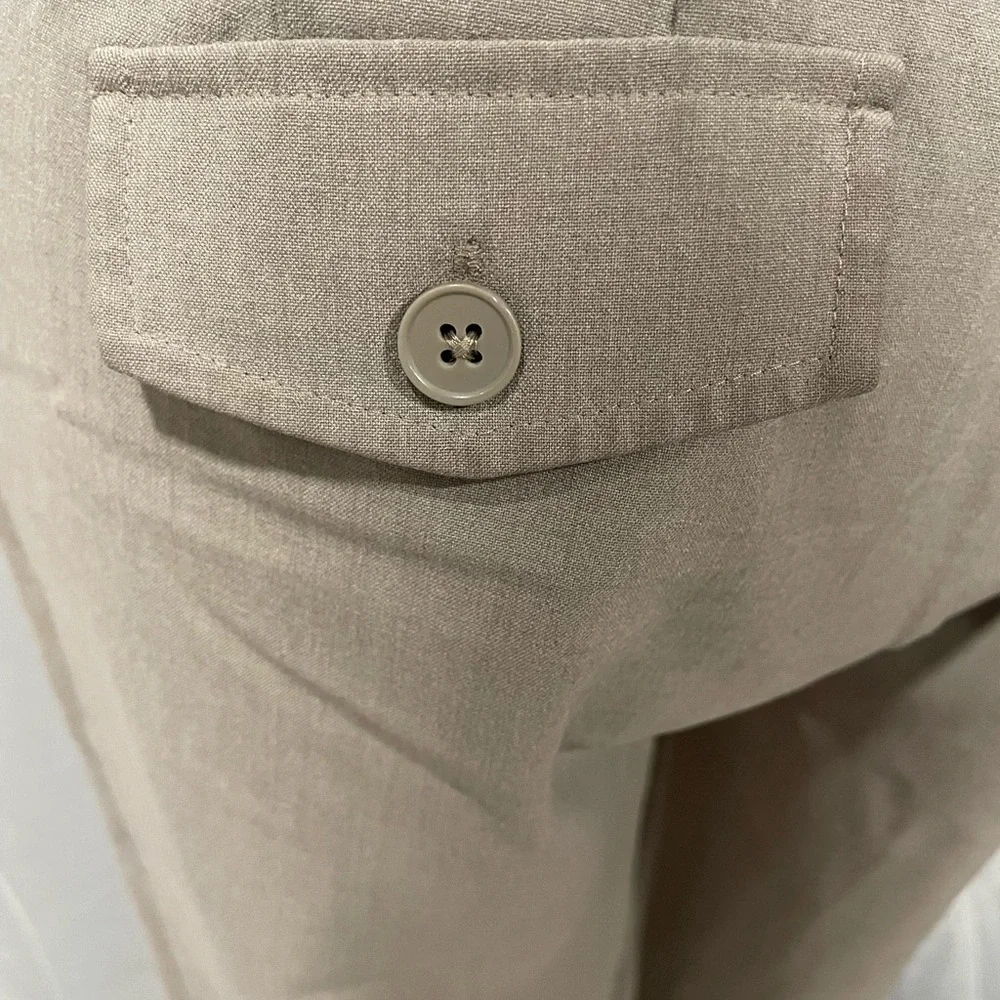 Studio 1940 Tan Women's Trousers - Picture 2 of 9